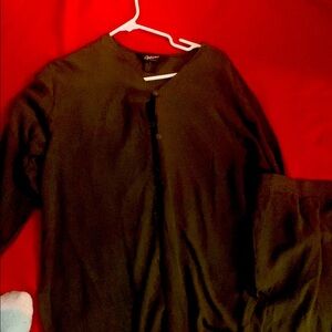 Opium Green pants suit